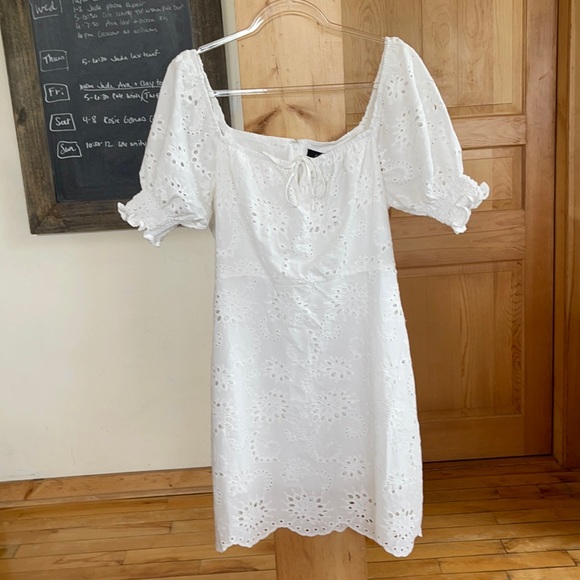 7 For All Mankind Eyelet Dress, NWT! - Picture 2 of 5
